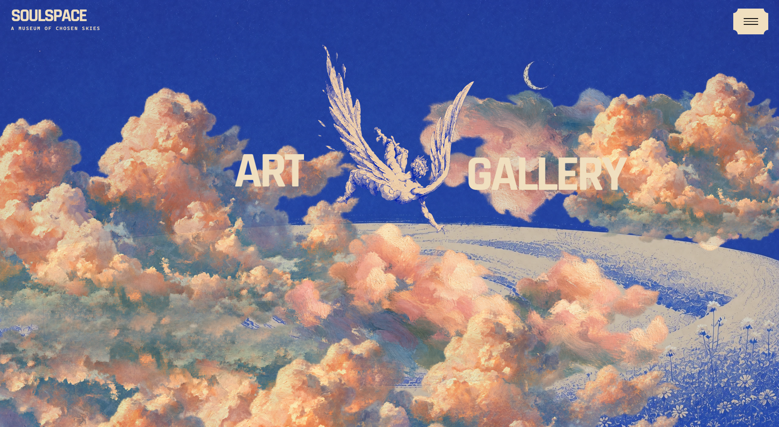 The Falling Gallery - through the clouds