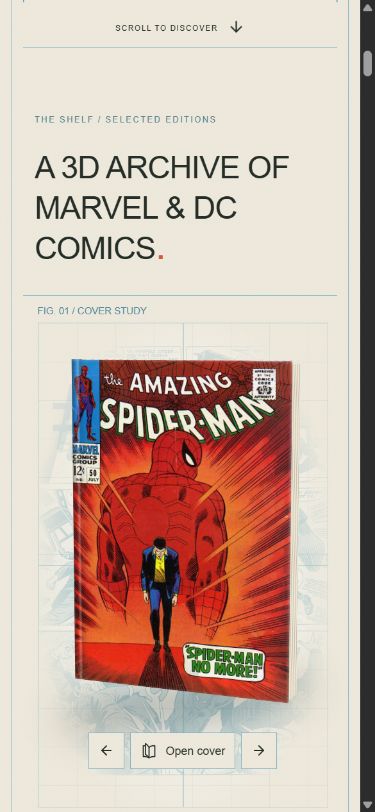 Panel Press mobile comic archive